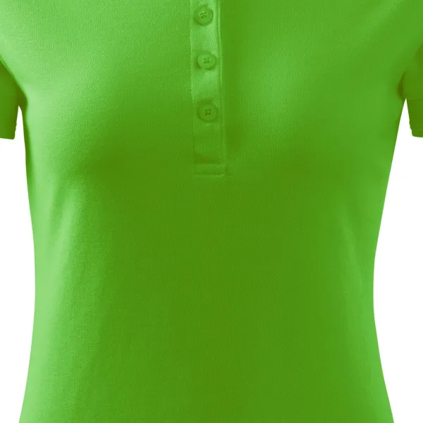 Dāmu elegants polo krekls - Maigi konusveida piegriezums