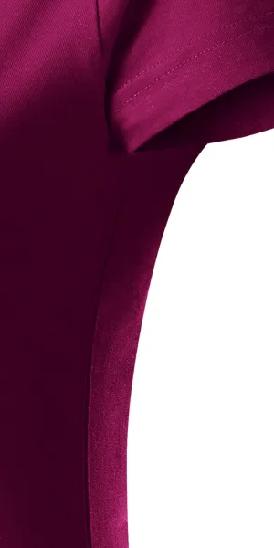 Dāmu vienkāršs T-krekls - Izgriezt ar sānu vīlēm