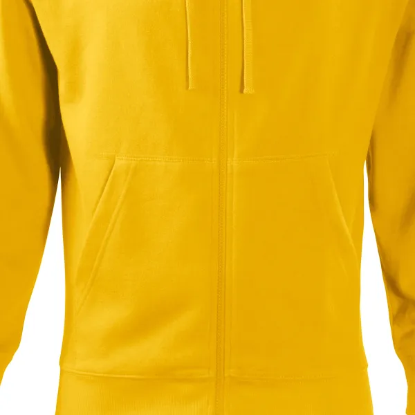 Vīriešu sporta krekls ar kapuci - Brīva piegriezuma ar sānu vīlēm