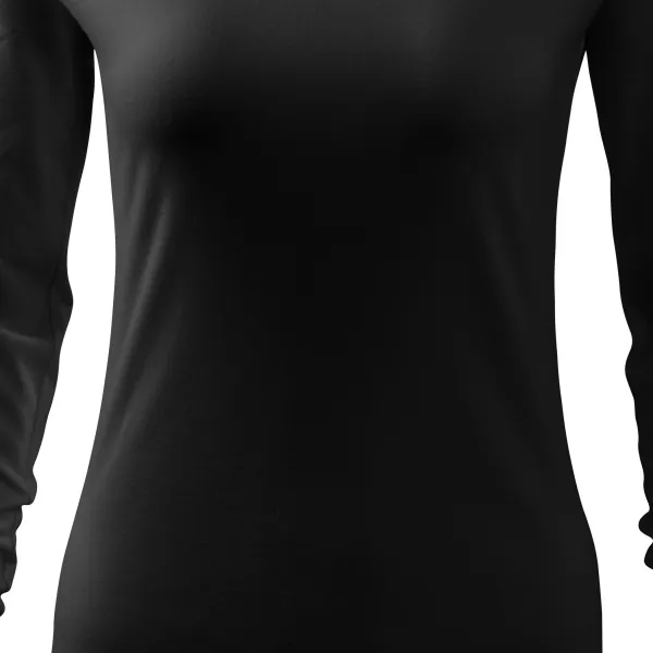 Dāmu piegulošs T-krekls, V veida izgriezums - Maigi konusveida piegriezums