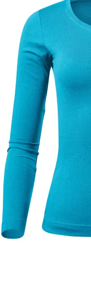 Sieviešu T-krekls ar garām piedurknēm - Klasiskas garās piedurknes