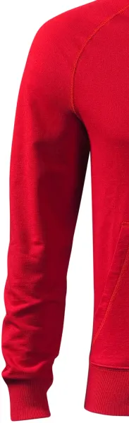 Vīriešu kontrastējošs sporta krekls ar kapuci - Klasiskas garās piedurknes