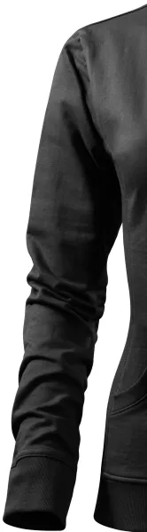 Dāmu sporta krekls bez kapuces - Klasiskas garās piedurknes