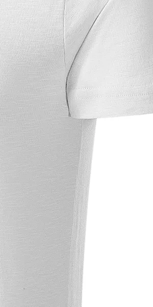 Vīriešu T-krekls, teksturēta organiskā kokvilna - Izgriezt ar sānu vīlēm