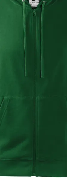 Vīriešu sporta krekls ar kapuci - Rāvējslēdzējs džempera krāsā