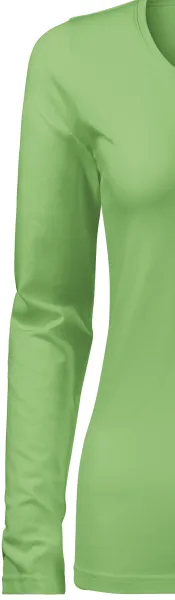 Dāmu piegulošs T-krekls ar garām piedurknēm - Klasiskas garās piedurknes