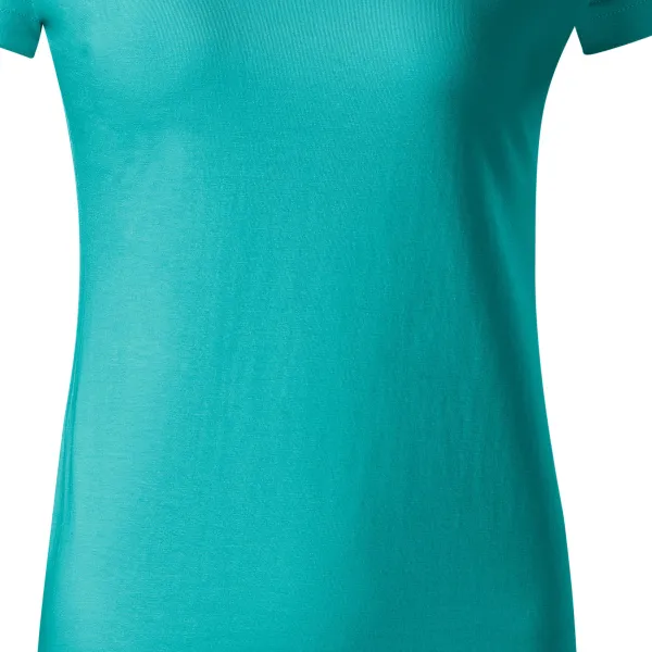 Dāmu vienkāršs T-krekls - Maigi konusveida piegriezums