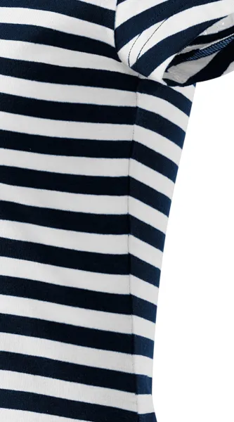 Dāmu flotes T-krekls - Griezums ar sānu vīlēm