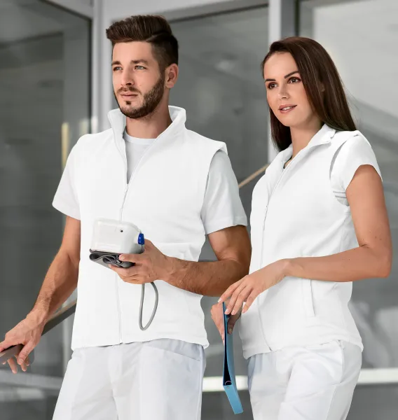 Klasiska vilnas veste - Unisex flīsa veste - sievietēm un vīriešiem
