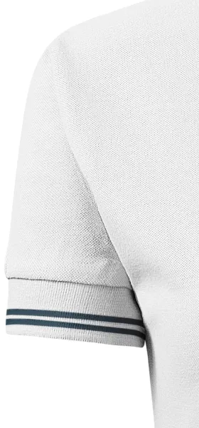 Dāmu kontrasta polo krekls - Klasiskas īsas piedurknes