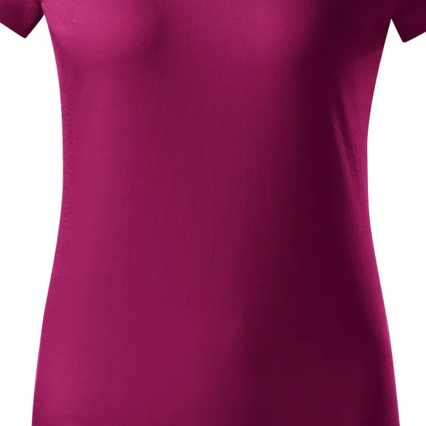 Dāmu vienkāršs T-krekls - Maigi konusveida piegriezums