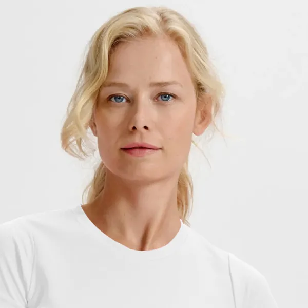 Dāmu sporta krekls - Klasisks apaļš kakla izgriezums