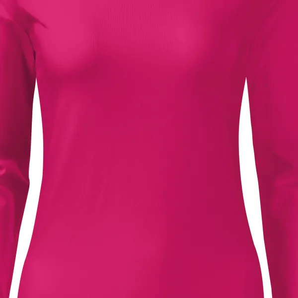 Dāmu piegulošs T-krekls ar garām piedurknēm - Maigi konusveida piegriezums