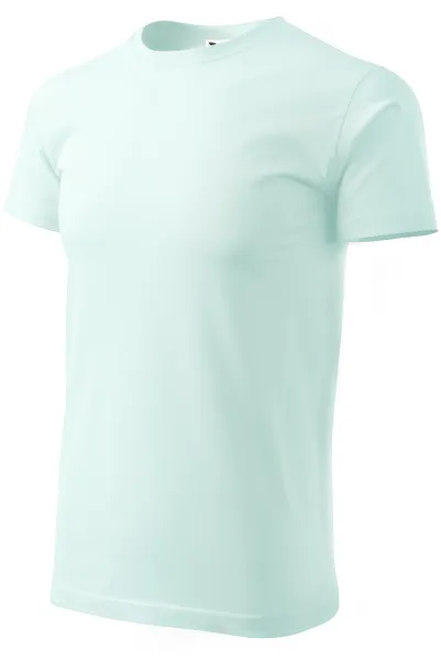 Vīriešu vienkāršais T-krekls - Vīriešu kokvilnas T-krekls katrai dienai