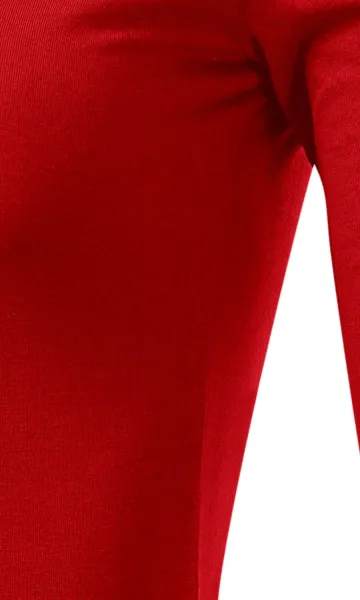 Sieviešu T-krekls ar garām piedurknēm - Griezums ar sānu vīlēm