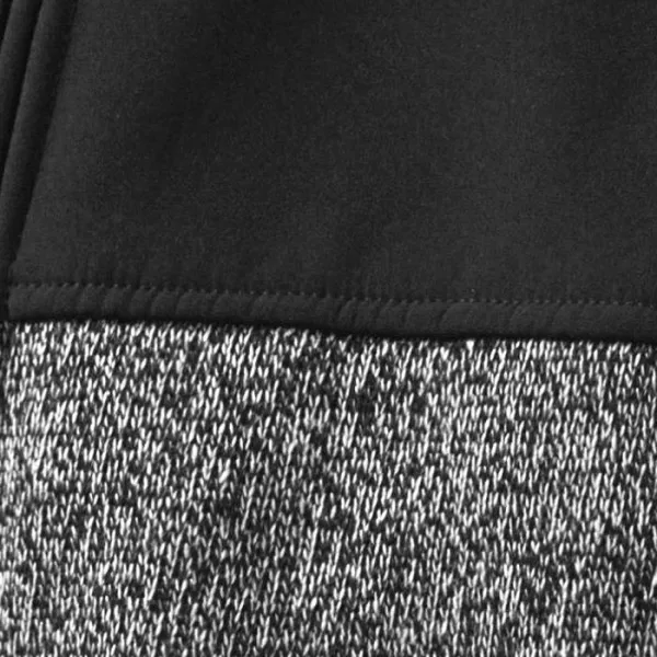 Vīriešu brīvā laika jaka - Flīsa un softshell audums ideālā kombinācijā