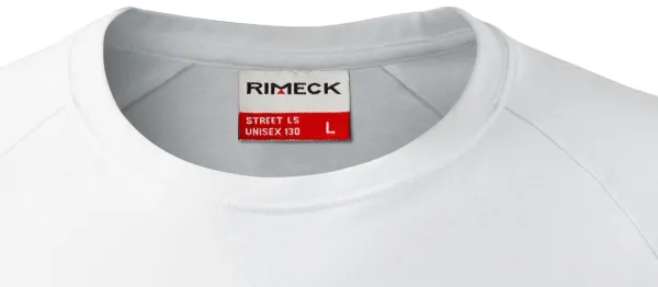 Vīriešu kontrastkrekls ar garām piedurknēm - Klasisks apaļš kakla izgriezums