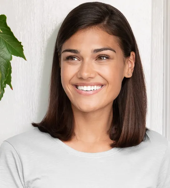 Sieviešu T-krekls, teksturēta organiskā kokvilna - Klasisks apaļš kakla izgriezums