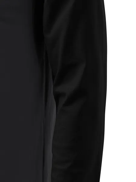 Vīriešu kontrastkrekls ar garām piedurknēm - Griezums ar sānu vīlēm