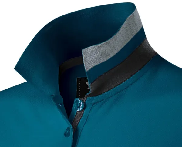 Dāmu kleita ar apkakli uz augšu - Apkakle ar diviem valkāšanas veidiem