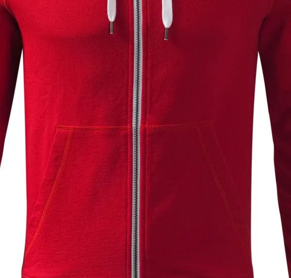 Vīriešu kontrastējošs sporta krekls ar kapuci - Brīva piegriezuma ar sānu vīlēm