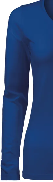 Dāmu piegulošs T-krekls ar garām piedurknēm - Klasiskas garās piedurknes