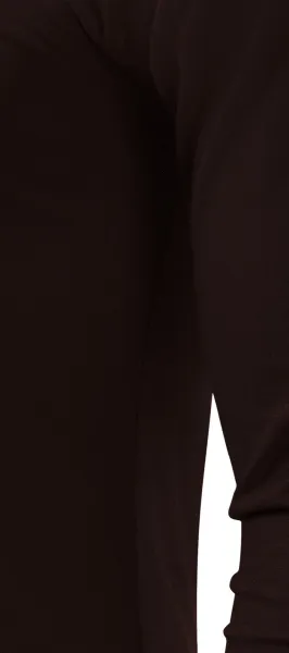 Vīriešu T-krekls ar garām piedurknēm - Izgriezt ar sānu vīlēm