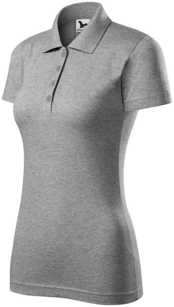 Dāmas slim fit polo krekls - Sieviešu kokvilnas polo krekls