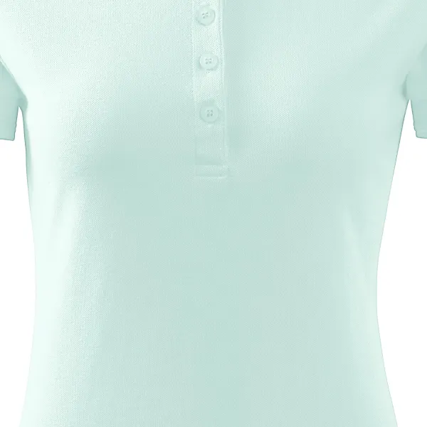 Dāmu elegants polo krekls - Maigi konusveida piegriezums