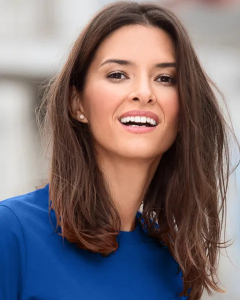 Dāmu vienkāršs T-krekls - Klasisks apaļš kakla izgriezums