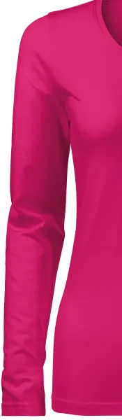 Dāmu piegulošs T-krekls ar garām piedurknēm - Klasiskas garās piedurknes