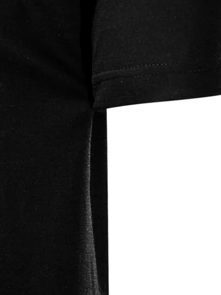 Vīriešu T-krekls no Merino vilnas - Piegriezums ar sānu vīlēm