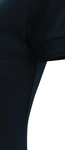 Dāmu elegants polo krekls - Griezums ar sānu vīlēm