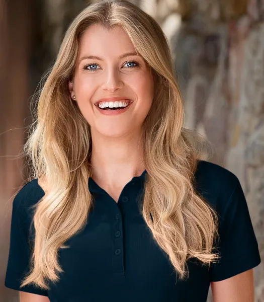 Dāmu elegants polo krekls - 5 pogu stiprinājums