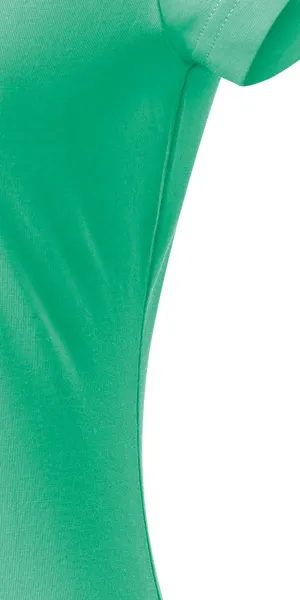 Dāmu slim fit krekls ar V veida izgriezumu - Izgriezt ar sānu vīlēm