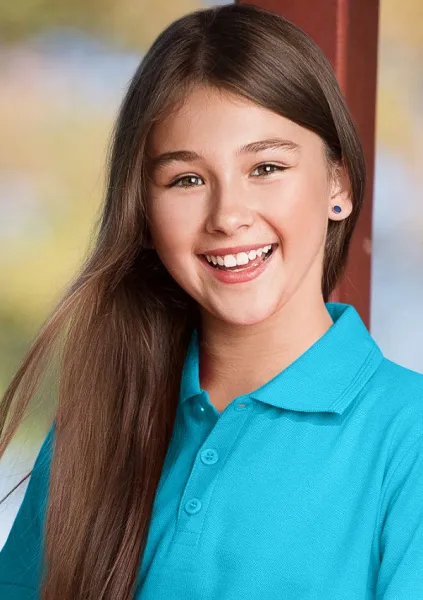 Polo krekls bērniem - 3 pogu stiprinājums