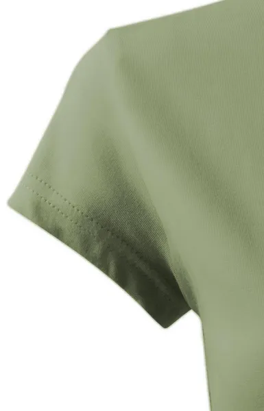 Dāmu moderns T-krekls - Ļoti īsās piedurknes