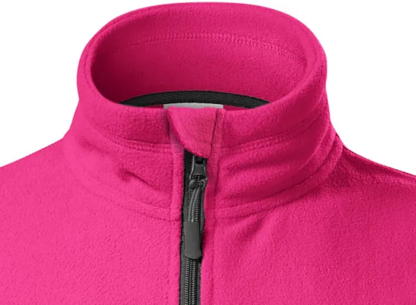 Dāmu vilnas kontrasta jaka - Rāvējslēdzēja aizdare līdz zodam