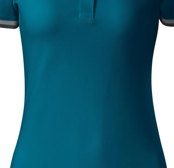 Dāmu kleita ar apkakli uz augšu - Viegli sašaurināta piegriezuma