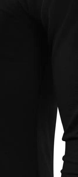 Vīriešu T-krekls ar garām piedurknēm - Izgriezt ar sānu vīlēm