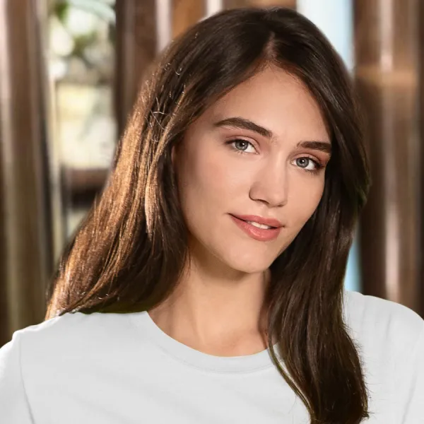 Dāmu klasiskais T-krekls - Klasisks apaļš kakla izgriezums