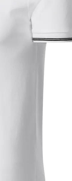 Vīriešu kontrastējošs polo krekls - Griezums ar sānu vīlēm